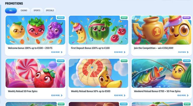 Nomini casino promotions